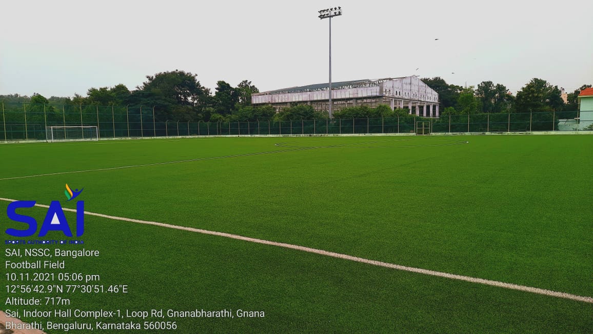 Laying of Synthetic Turf Football Ground at SAI Regional Centre, Bangalore 