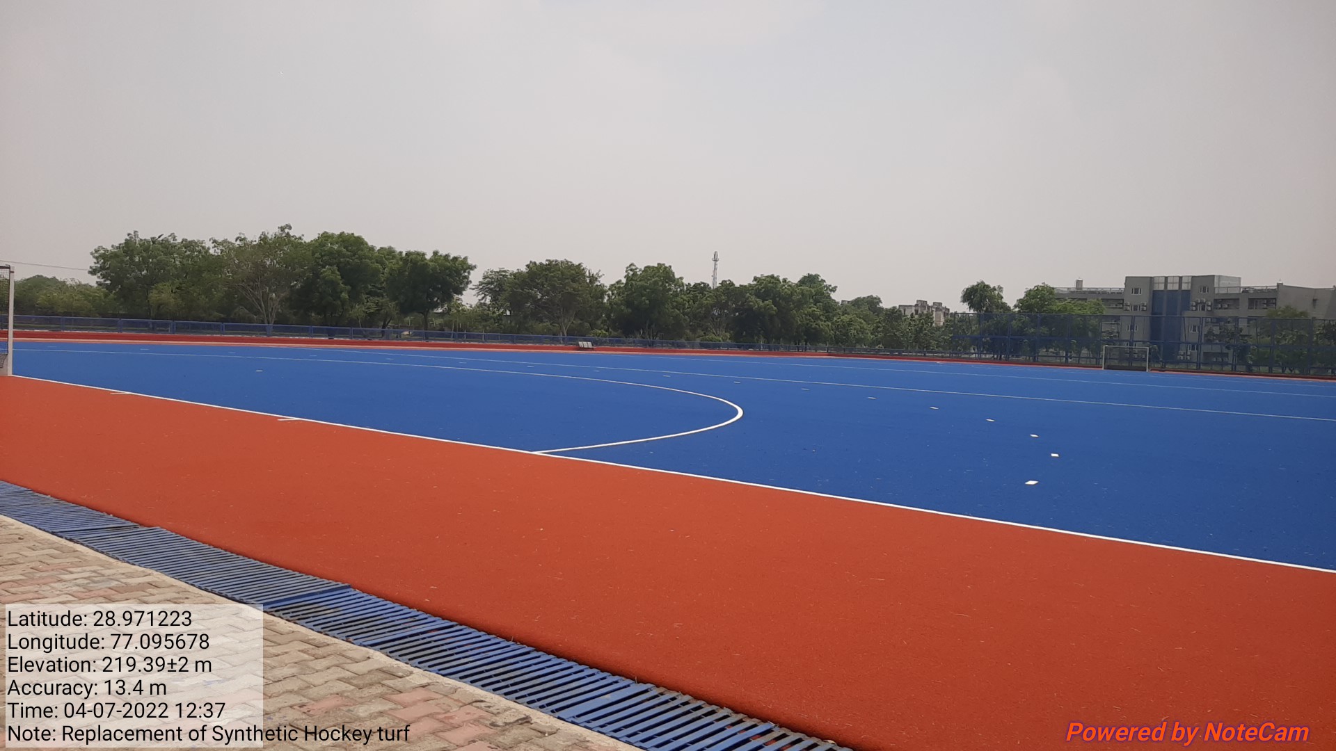 Replacement of Synthetic Hockey Turf at Northern Regional Centre, District Sonepat 