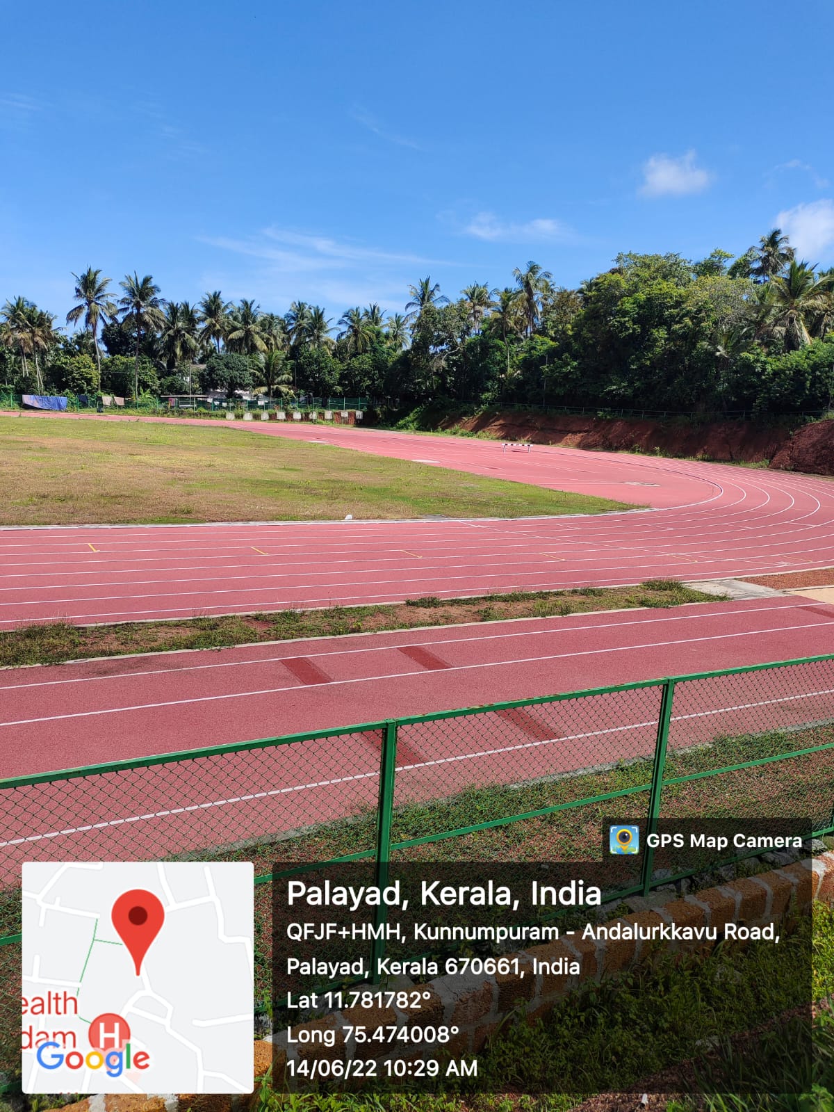 Laying of Synthetic Athletic Track in Government Brennen College, Thalassery Kannur