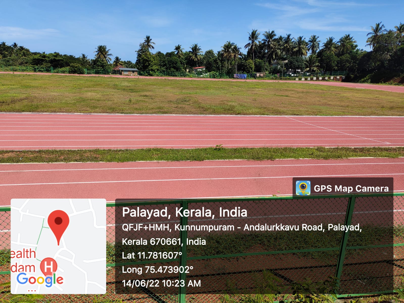 Laying of Synthetic Athletic Track in Government Brennen College, Thalassery Kannur