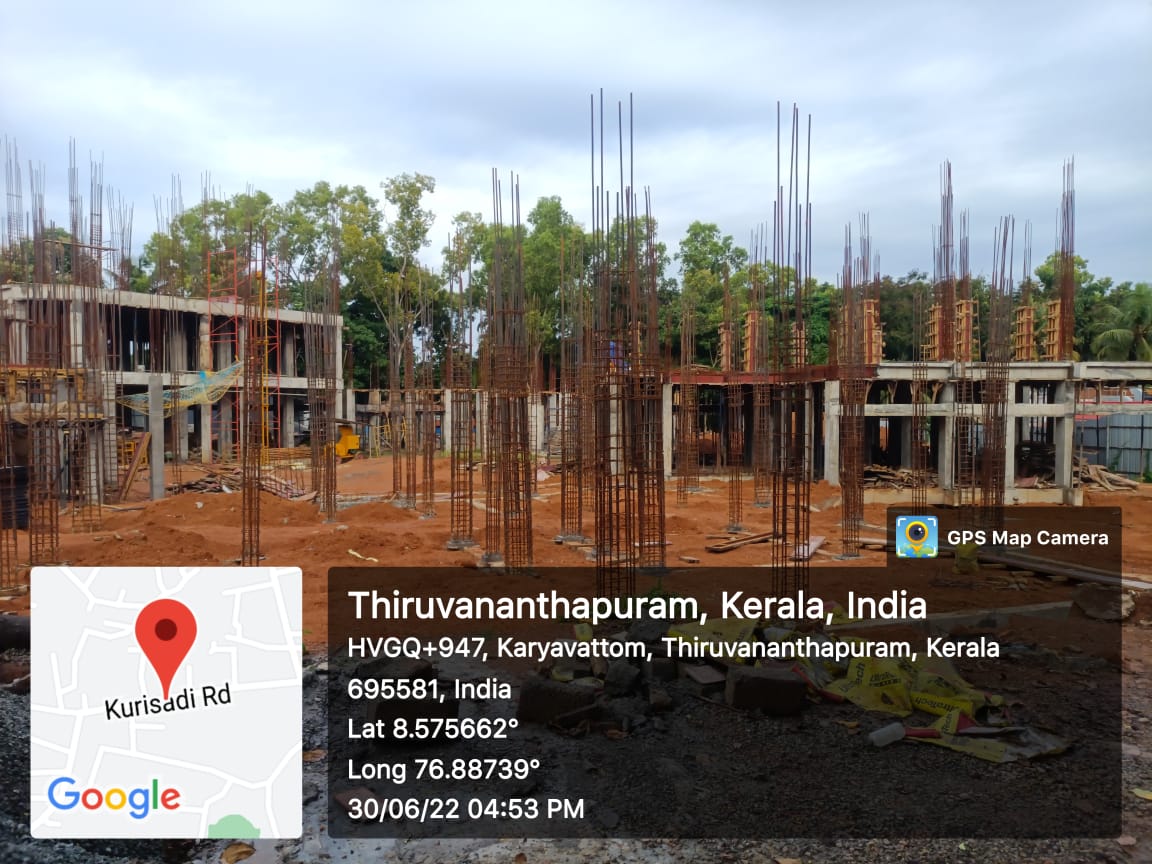 Construction of 300 Bedded Hostel at SAI Regional Center,Trivandrum