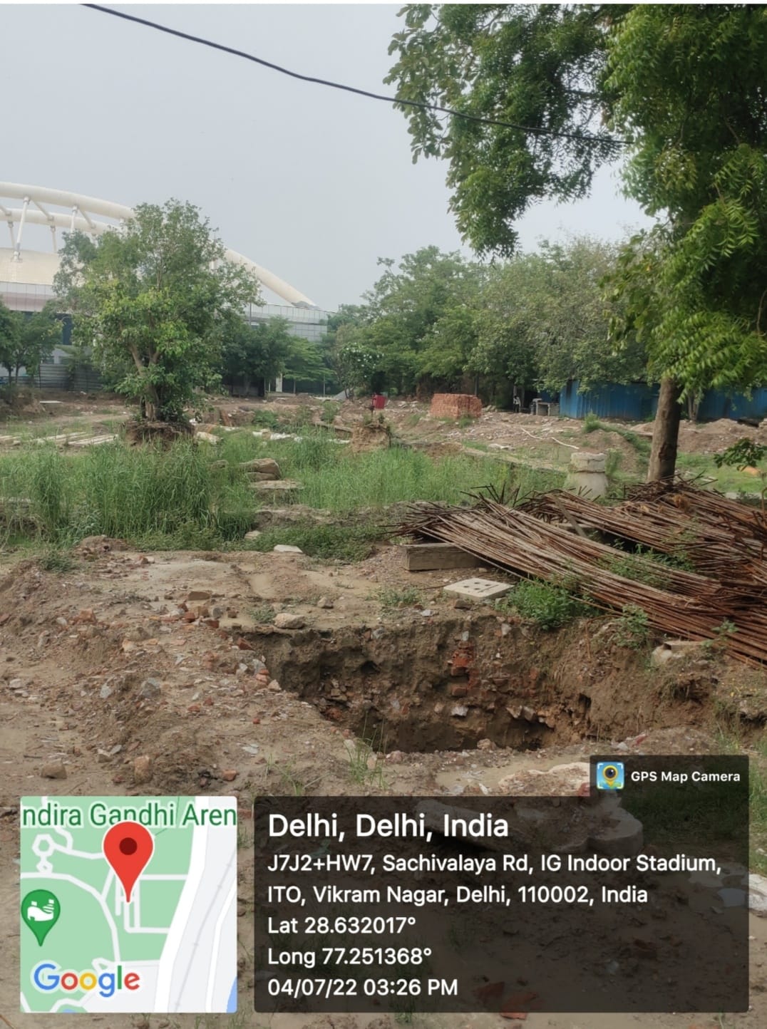 Construction of 300 Bedded (Triple Occupancy) Hostel at SAI Centre, Indira Gandhi Indoor Stadium