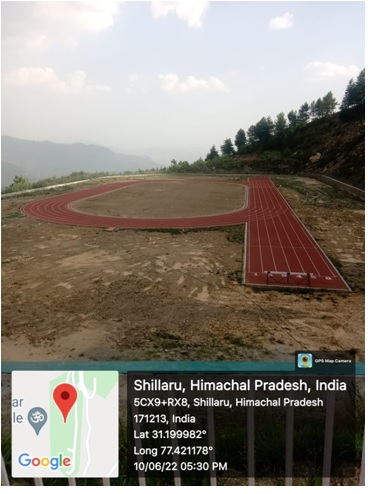 Laying of Synthetic Athletic Track at SAI HATC, Shilaroo