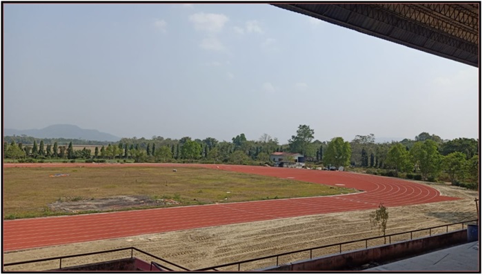 Laying of Synthetic Athletic Track at SAI SAG Centre, District Kokarjhar 