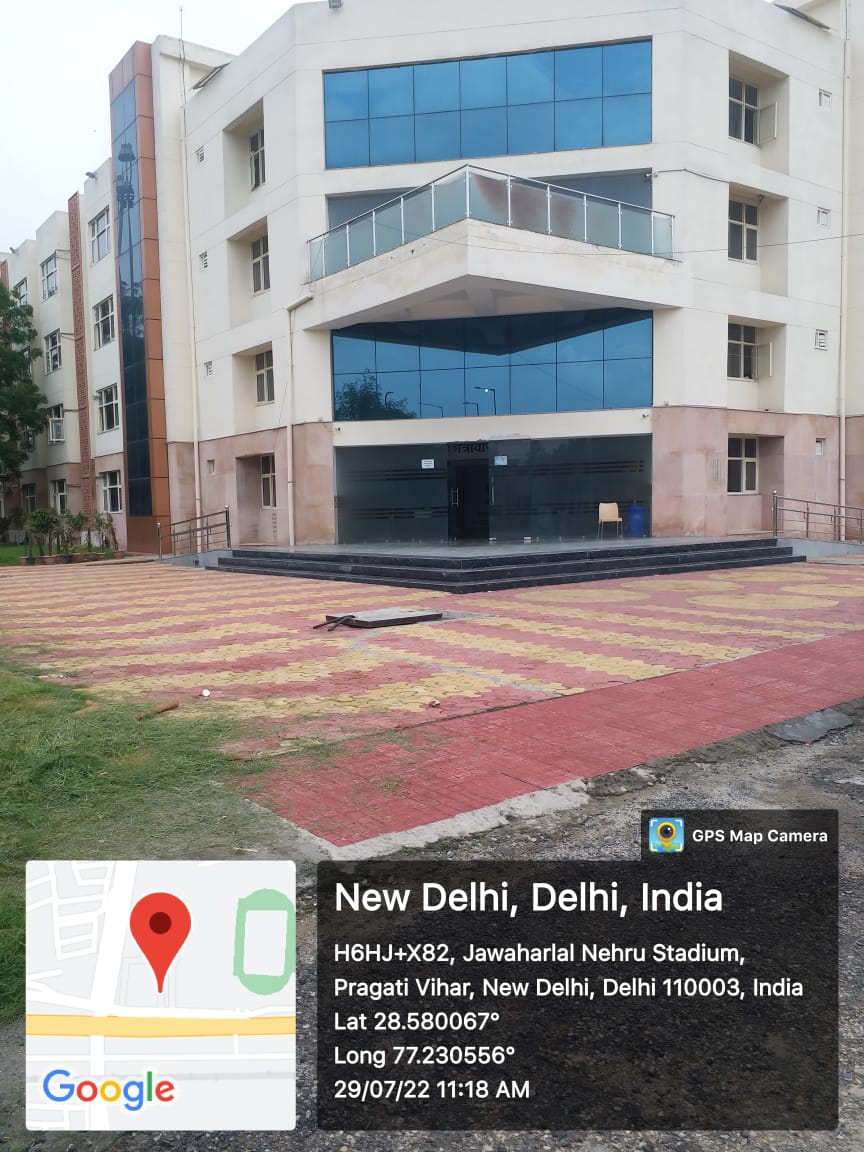 Construction of 100 Bedded Sports Hostel at Jawaharlal Nehru Stadium, New Delhi 