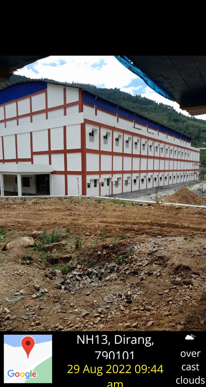 Construction of Multi-Purpose Hall at Governemnt Higher Secondary School, Dirang