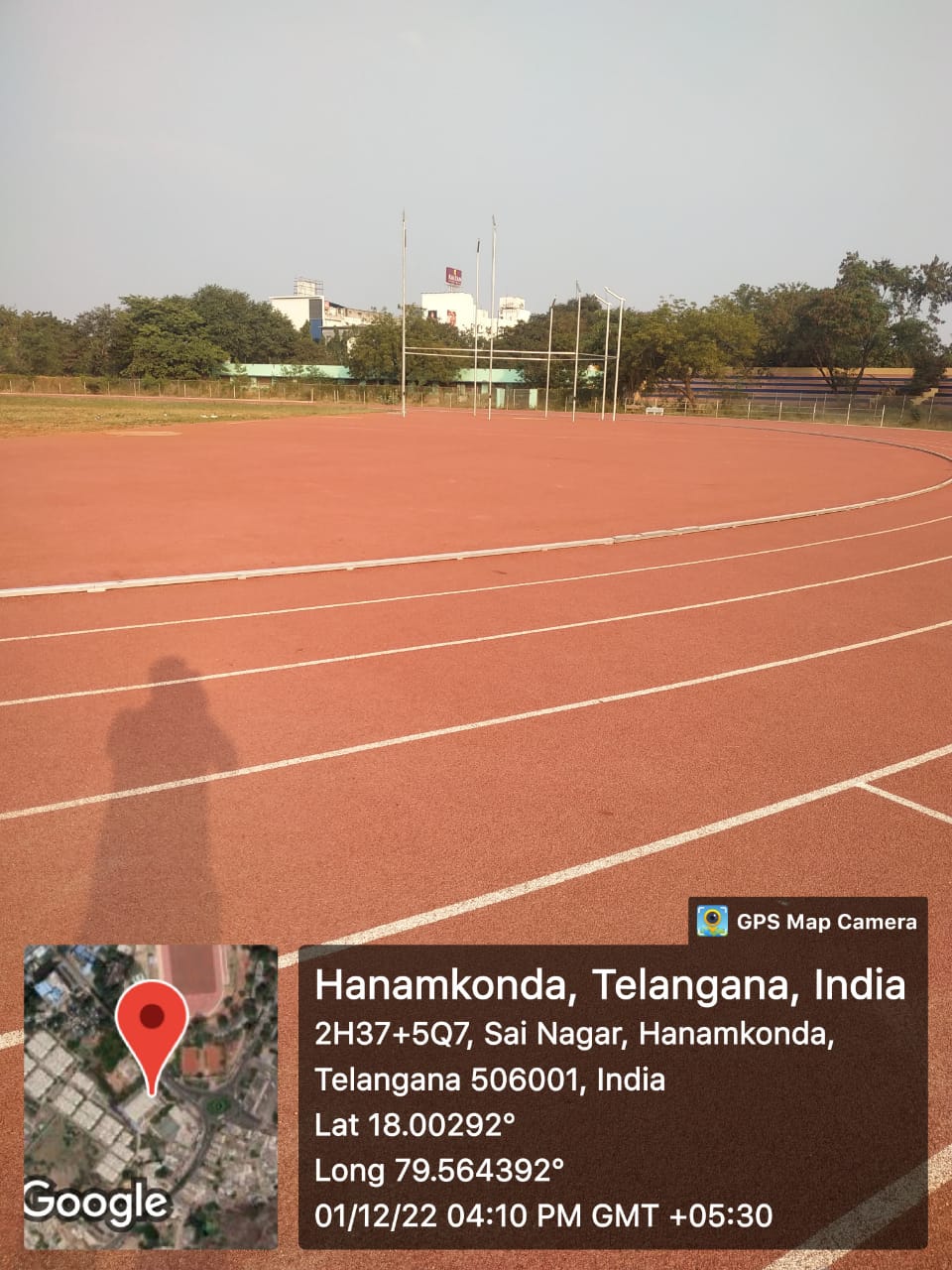 Laying of Synthetic Athletic Track at District Warangal