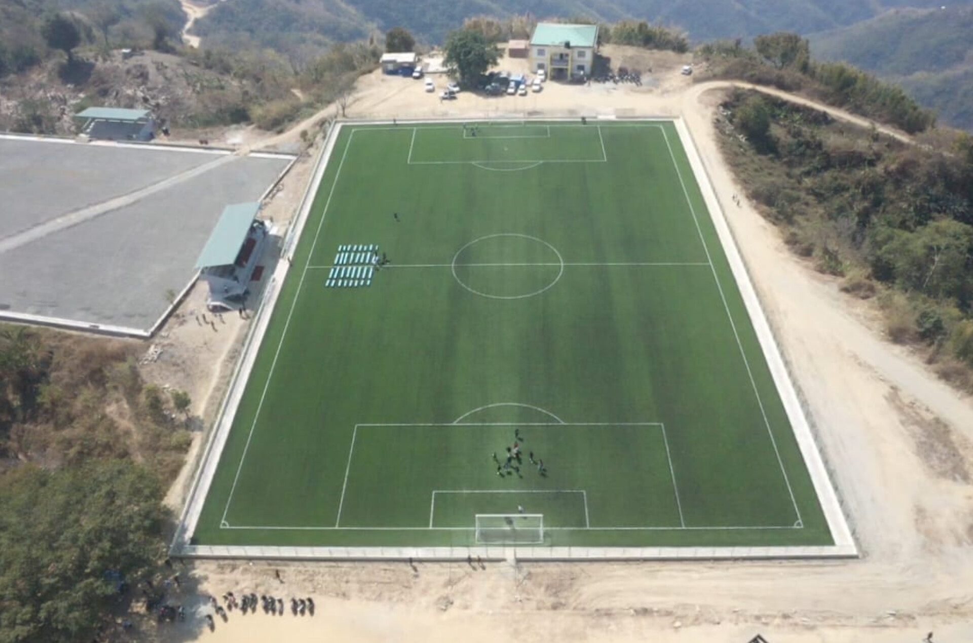 Photo - 4 Aerial view of Football Ground