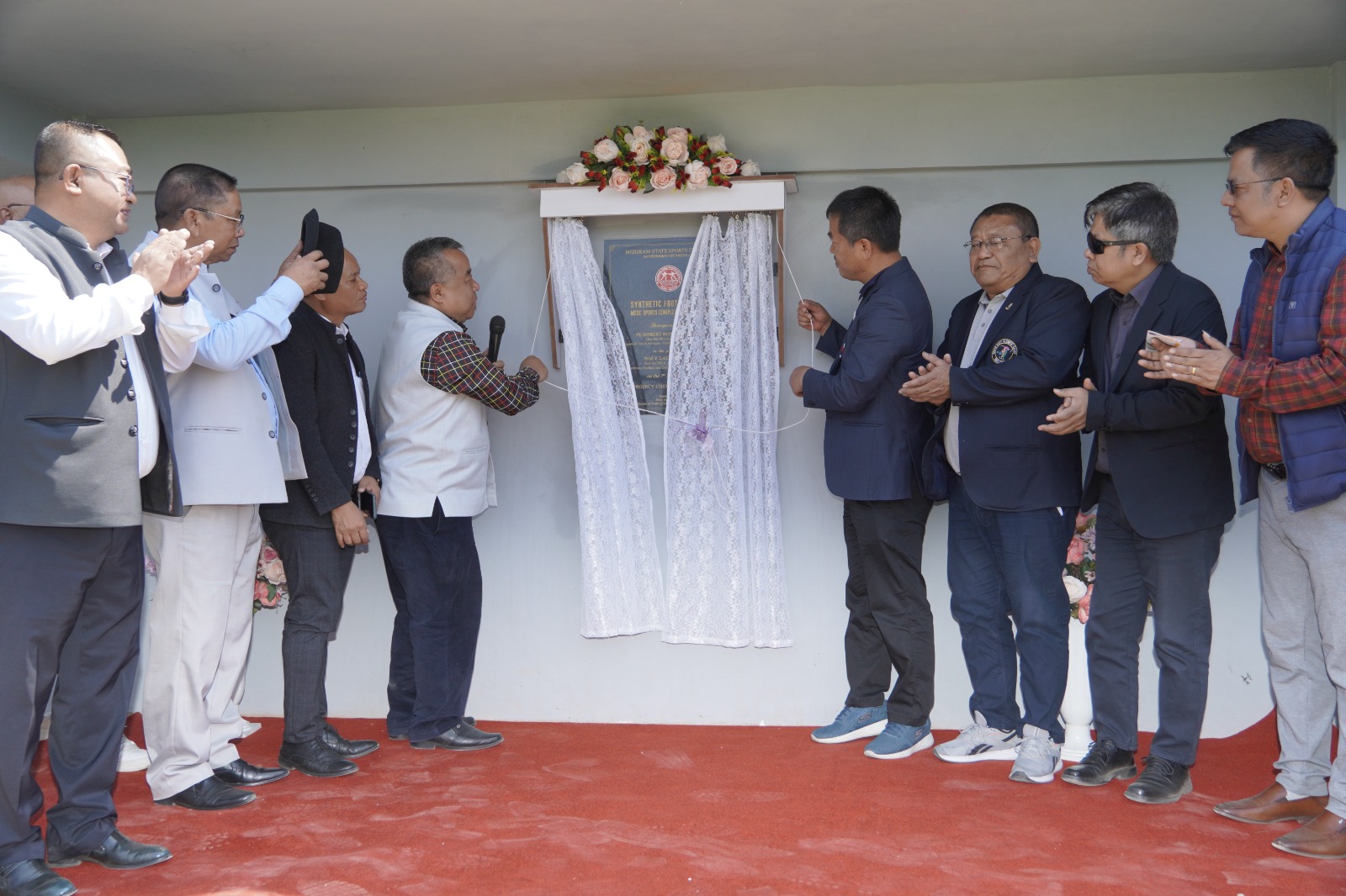 Photo - 5 Inauguration of Football Ground by Sports Minister