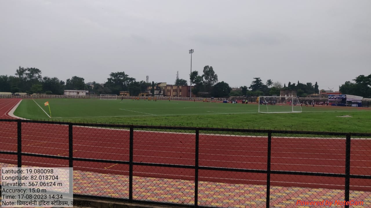 Construction of Synthetic Turf Football Ground with Running Track at Indira Priydarshani Stadium, District Jagdalpur