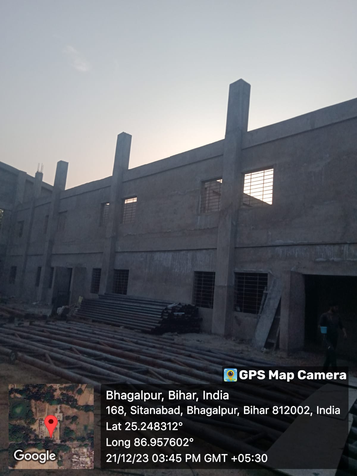 Construction of Multipurpose hall in Tilka Manjhi, Bhagalpur University, Bhagalpur