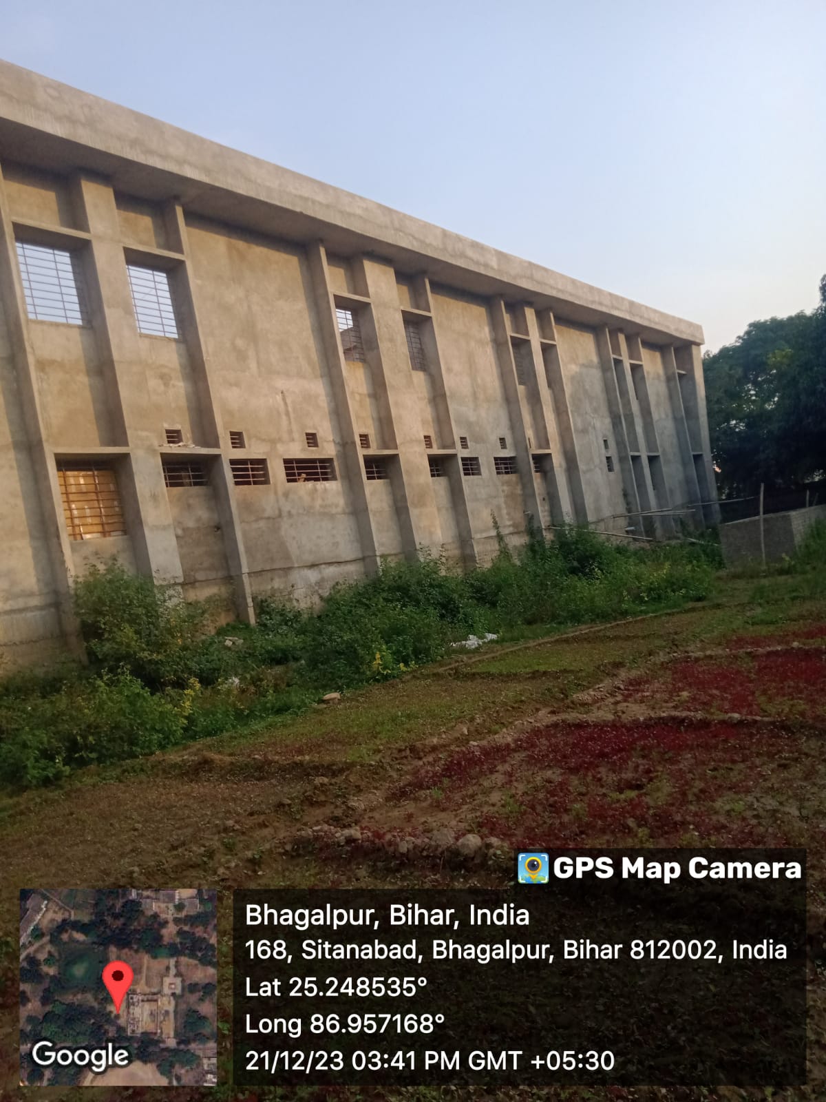 Construction of Multipurpose hall in Tilka Manjhi, Bhagalpur University, Bhagalpur