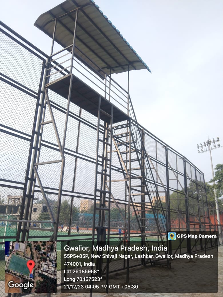 Creation/upgradation of existing sports infra at District Sports Complex Kampoo, District Gwalior