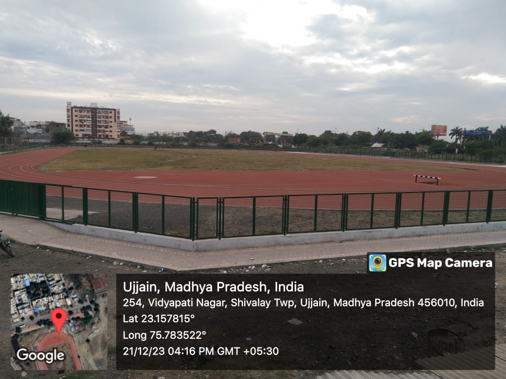 Construction of Synthetic Athletic track at Rajmata Vijayaraje Scindia Sports Complex, Nanakheda, District Ujjain