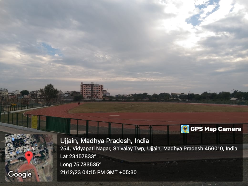 Construction of Synthetic Athletic track at Rajmata Vijayaraje Scindia Sports Complex, Nanakheda, District Ujjain
