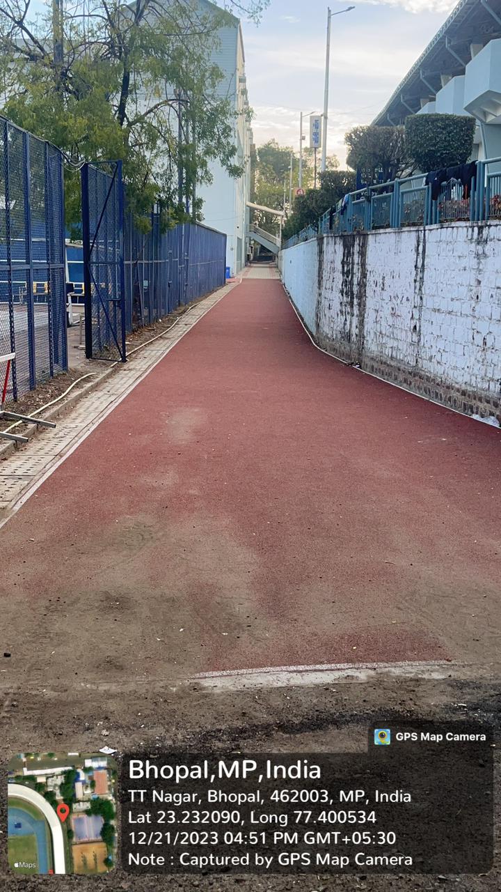 Creation/Upgradation of existing sports at Tatya Tope Sports Complex, District Bhopal