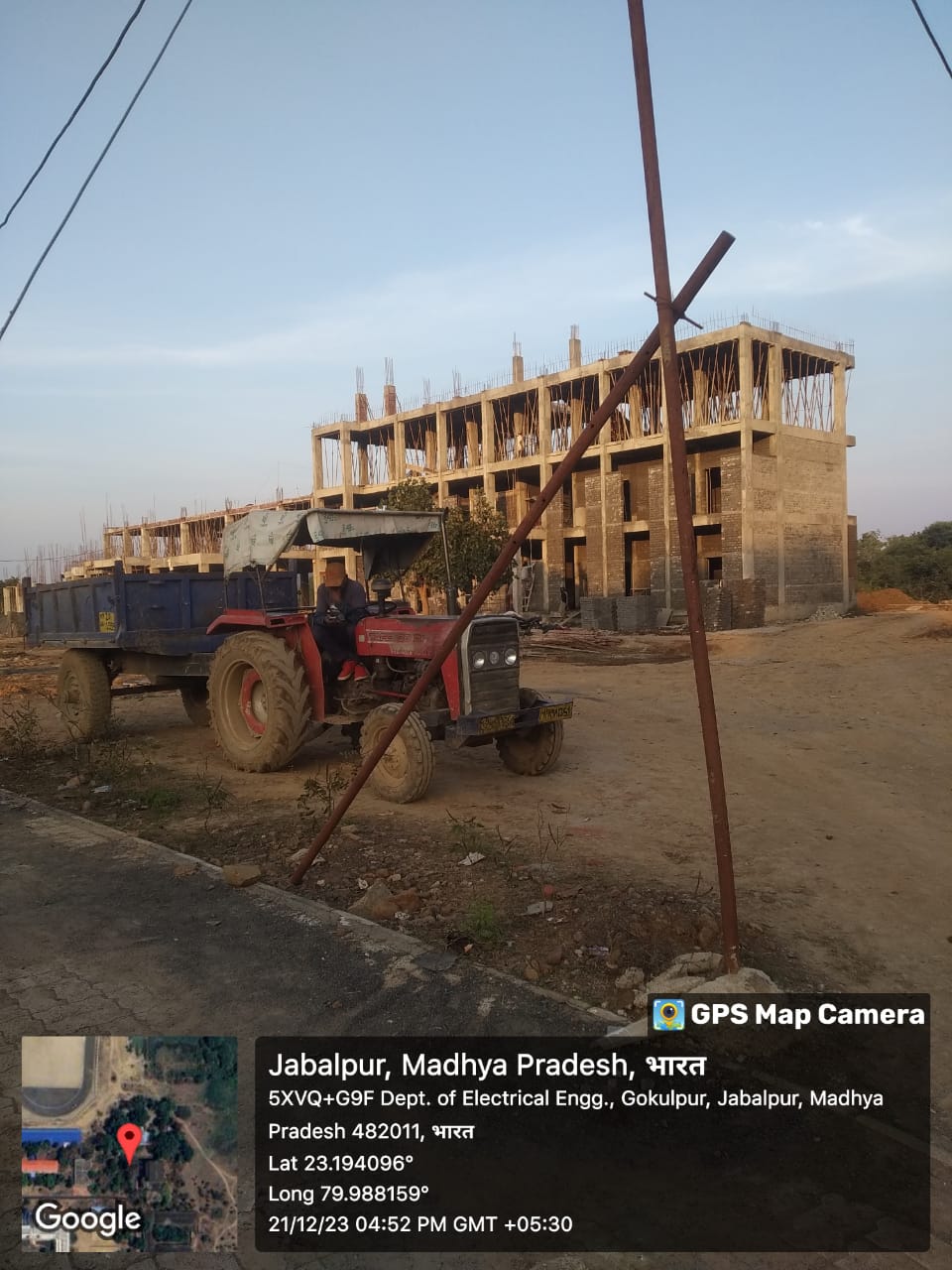 Laying of Synthetic Athletic Track at Ranjhi, District Jabalpur