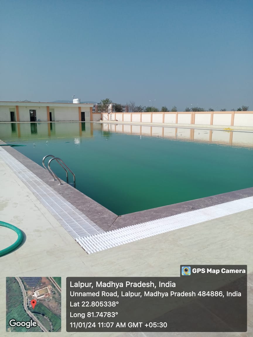 Construction of Swimming Pool at Indira Gandhi National tribal University (IGNTU), District Anuppur