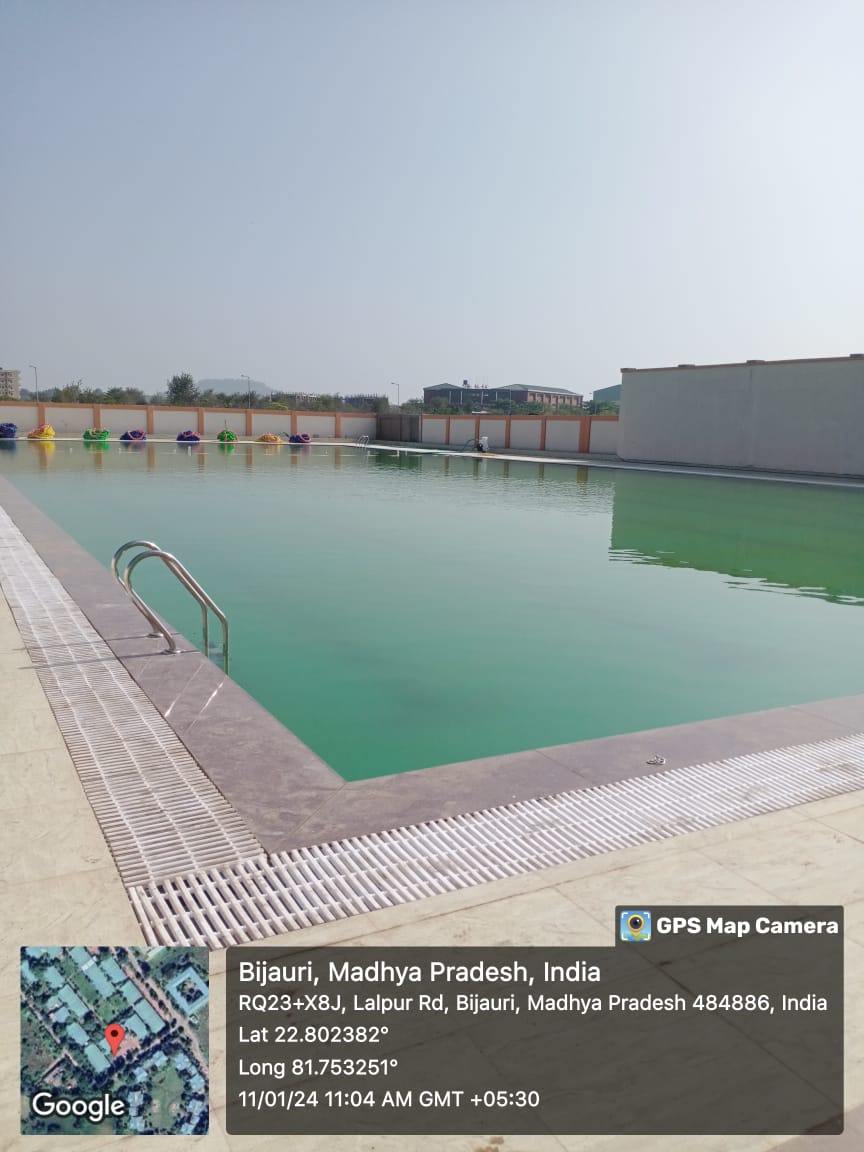 Construction of Swimming Pool at Indira Gandhi National tribal University (IGNTU), District Anuppur