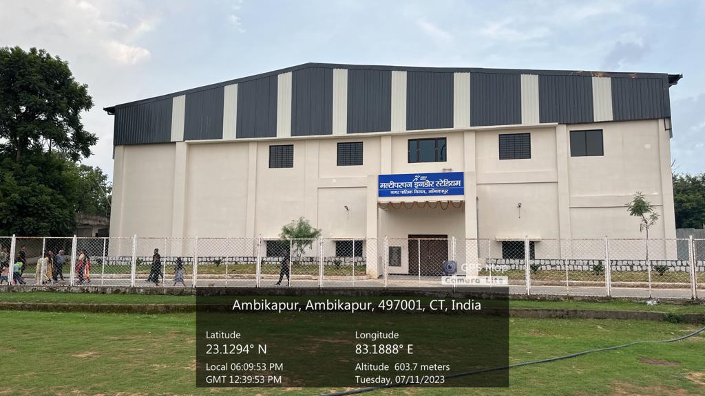 Construction of Multi-Purpose hall at Municipal Corporation District Ambikapur