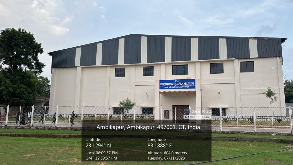 Construction of Multi-Purpose hall at Municipal Corporation District Ambikapur