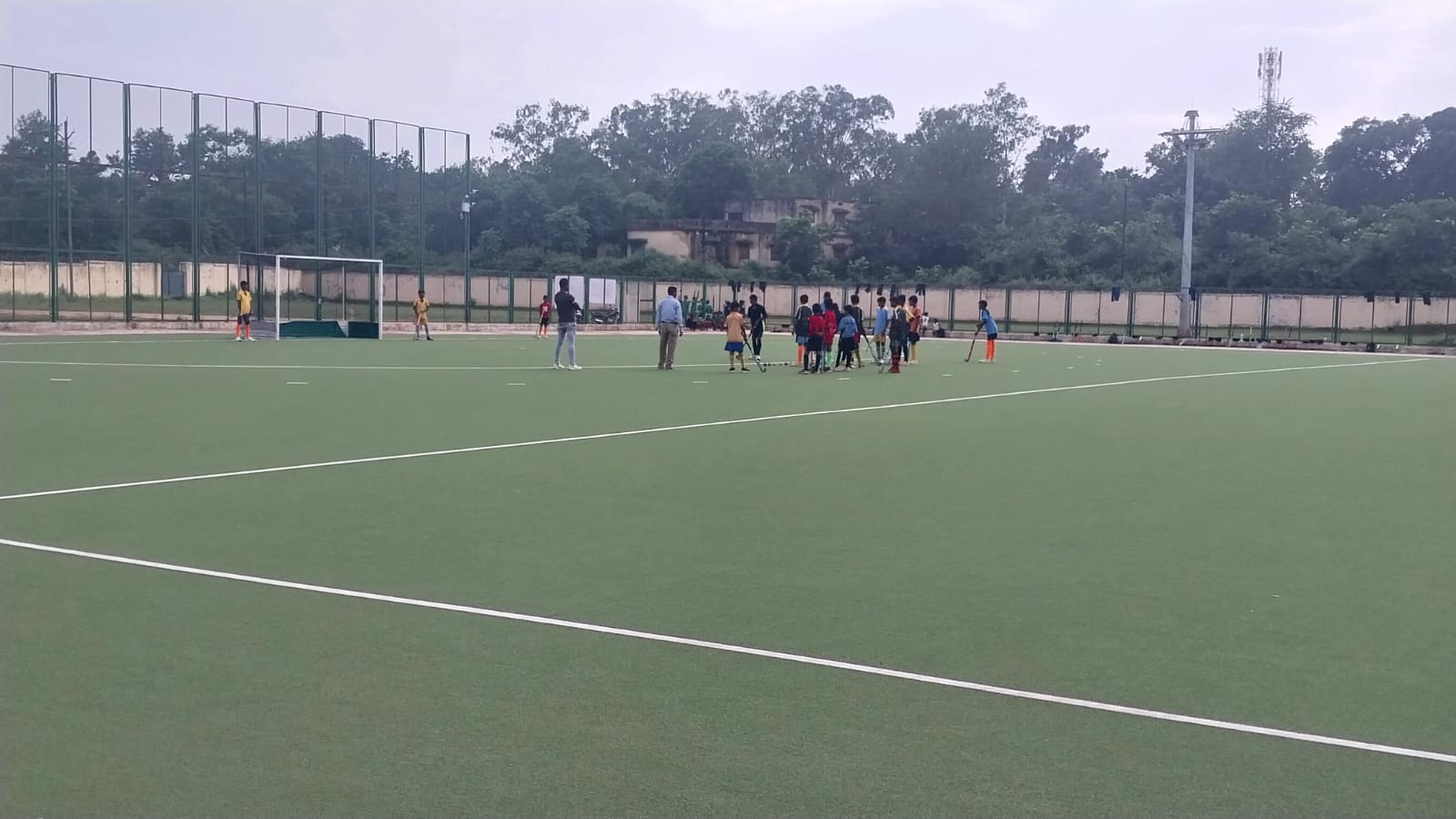 Laying of Synthetic Hockey Turf at District Jashpur