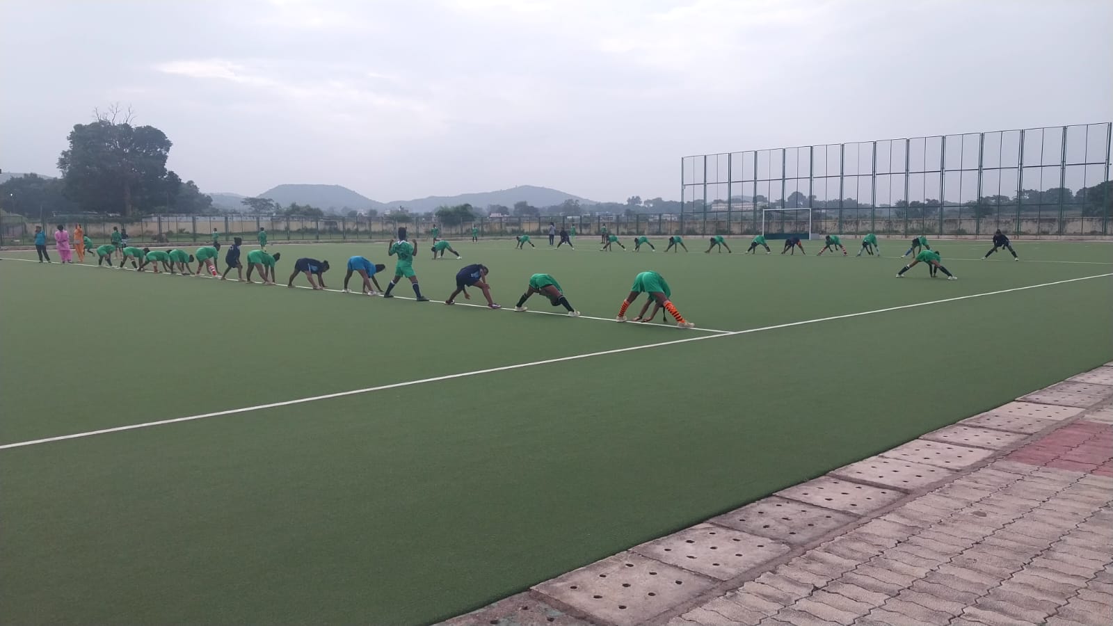 Laying of Synthetic Hockey Turf at District Jashpur