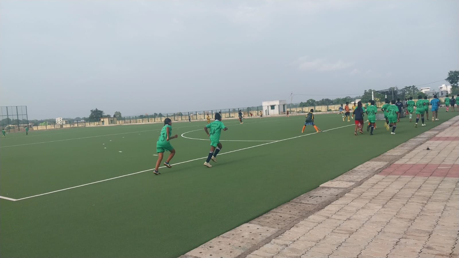 Laying of Synthetic Hockey Turf at District Jashpur