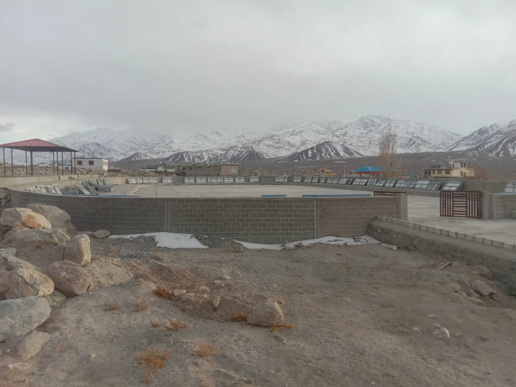 Construction of Ice Hockey Rink at 24thBn, Indo Tibetan Border Police, District Leh