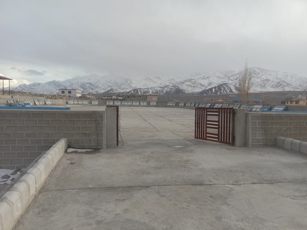 Construction of Ice Hockey Rink at 24thBn, Indo Tibetan Border Police, District Leh