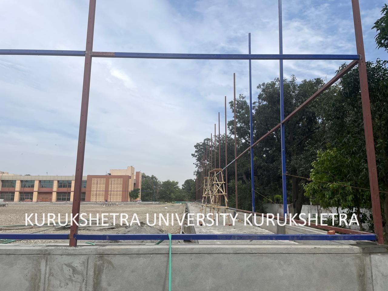 Laying of Synthetic Hockey Field of Global Category approved by F.I.H., at Kurukshetra University