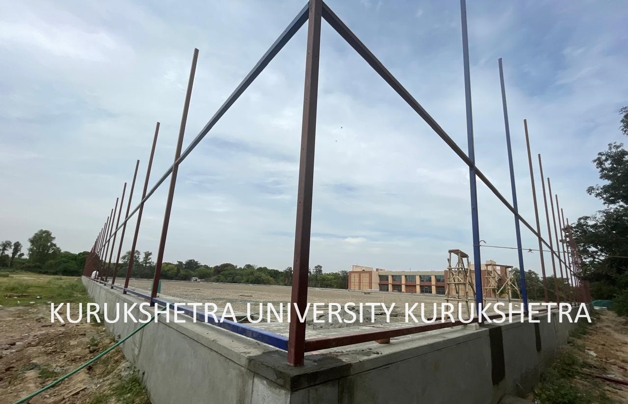 Laying of Synthetic Hockey Field of Global Category approved by F.I.H., at Kurukshetra University