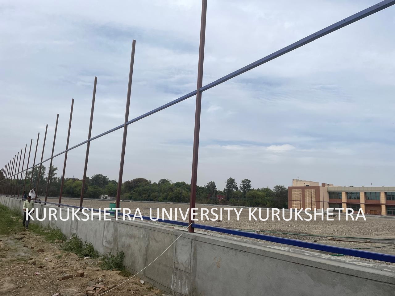 Laying of Synthetic Hockey Field of Global Category approved by F.I.H., at Kurukshetra University