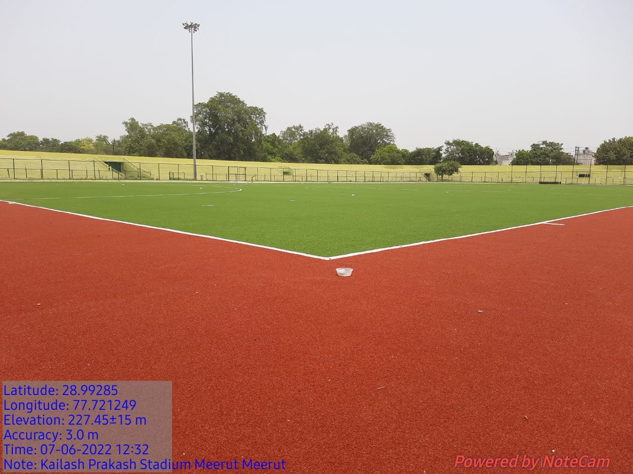 Laying of Synthetic Hockey Field at Kailash Prakash Stadium, District Meerut