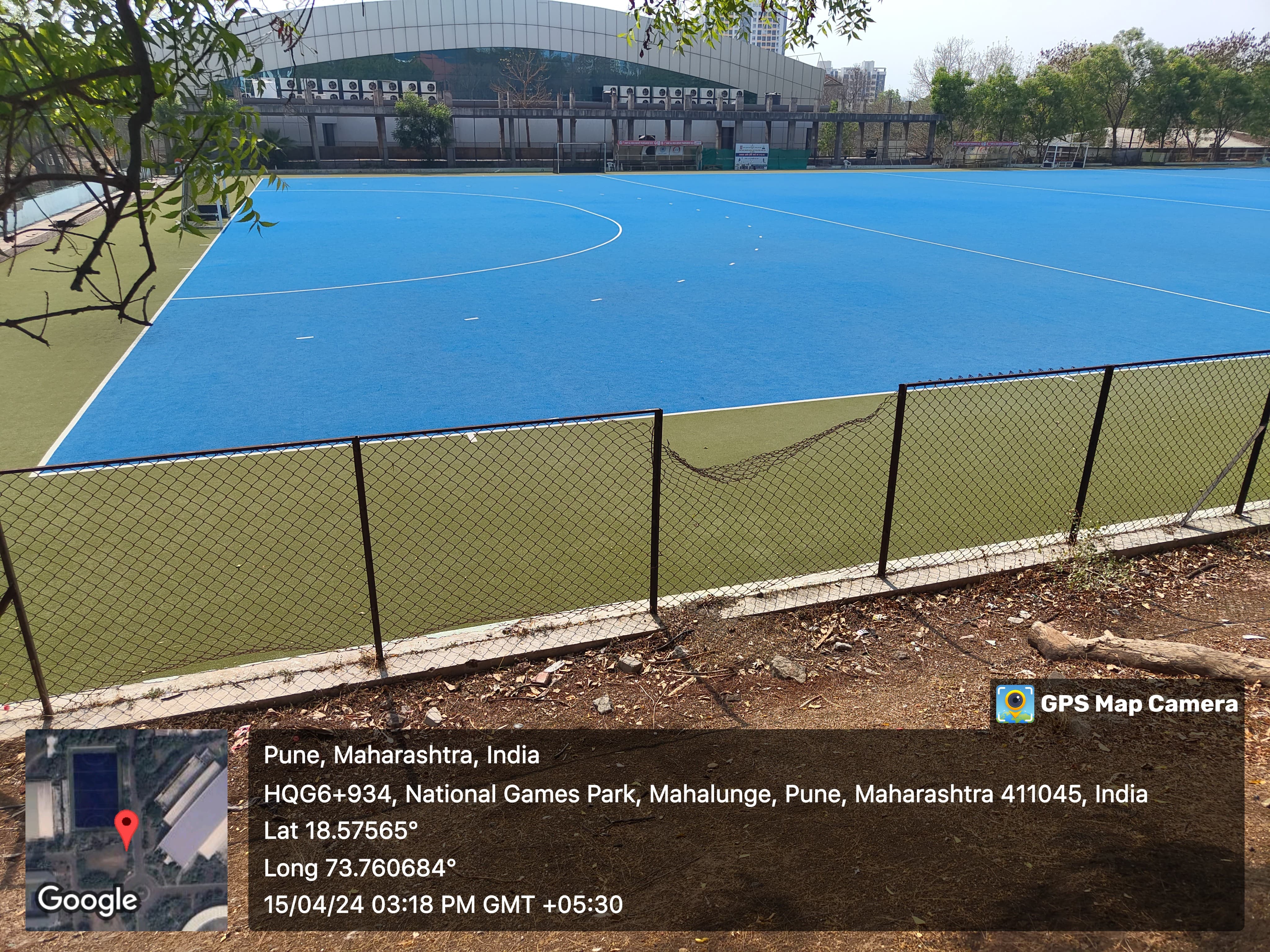 Upgradation of Synthetic Hockey turf at Shivchhatrapti Kridapeeth Sports Complex, District Pune