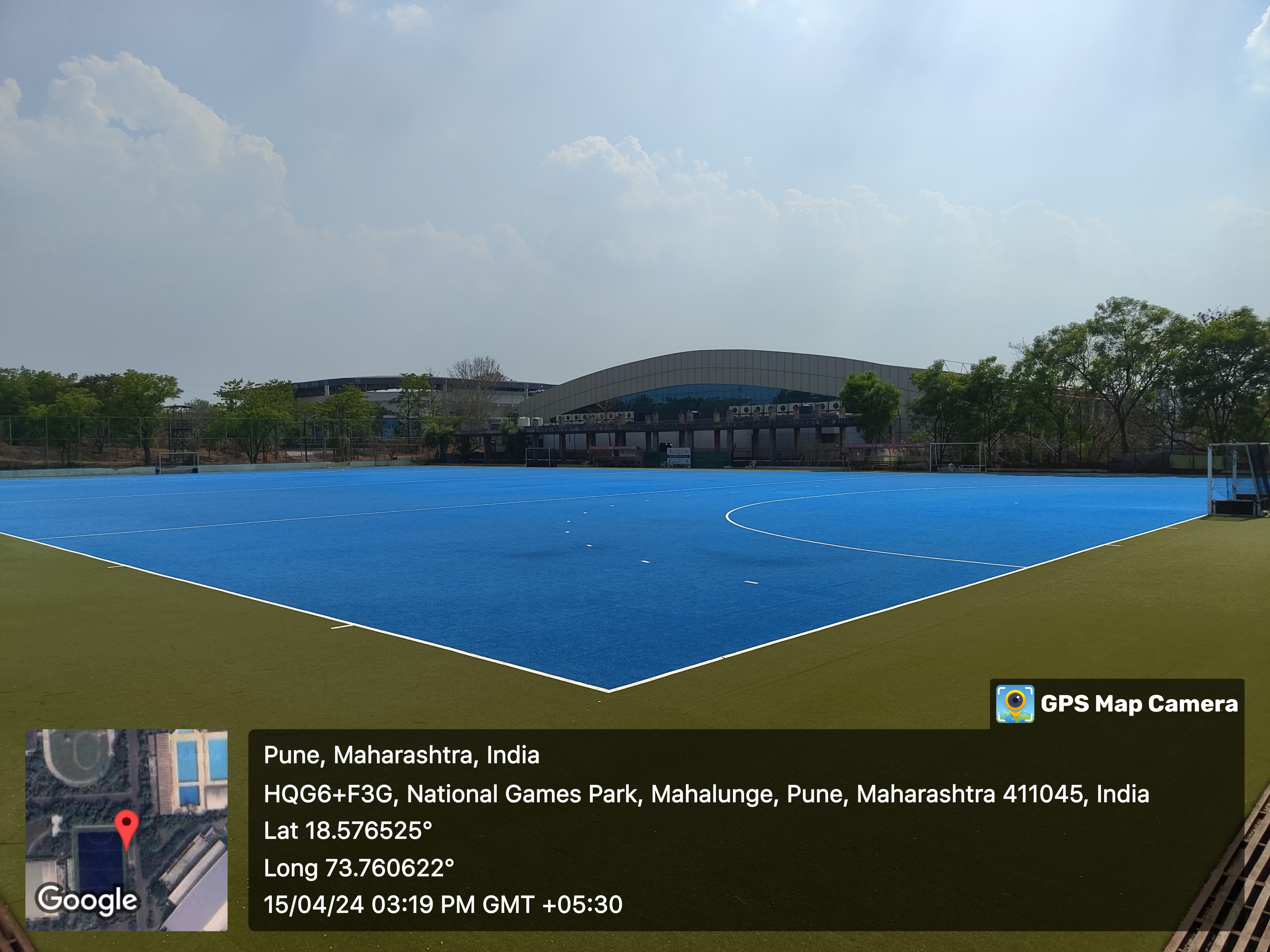 Upgradation of Synthetic Hockey turf at Shivchhatrapti Kridapeeth Sports Complex, District Pune