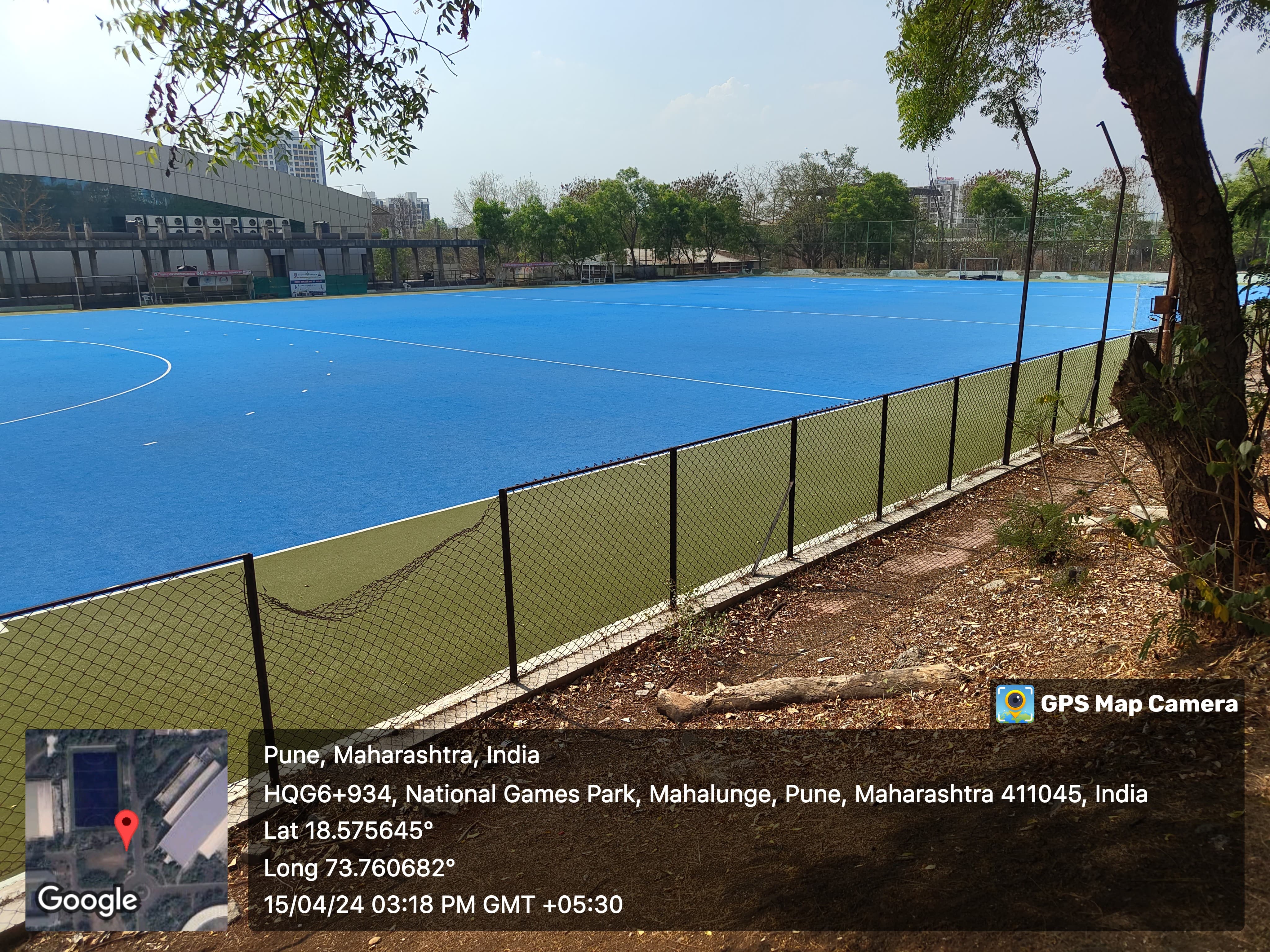 Upgradation of Synthetic Hockey turf at Shivchhatrapti Kridapeeth Sports Complex, District Pune