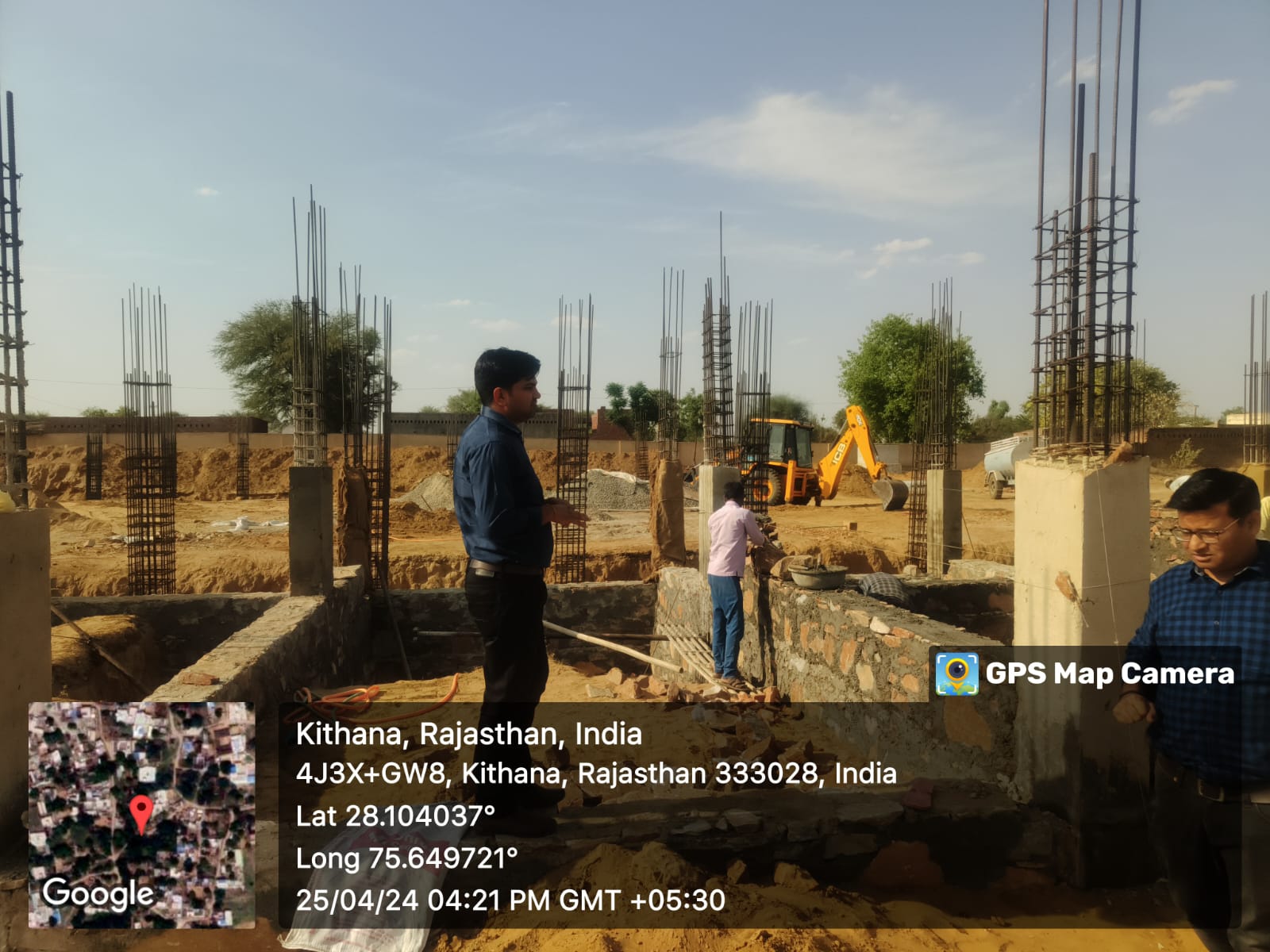 Construction of Multipurpose Indoor Hall Kithana District Jhunjhunu