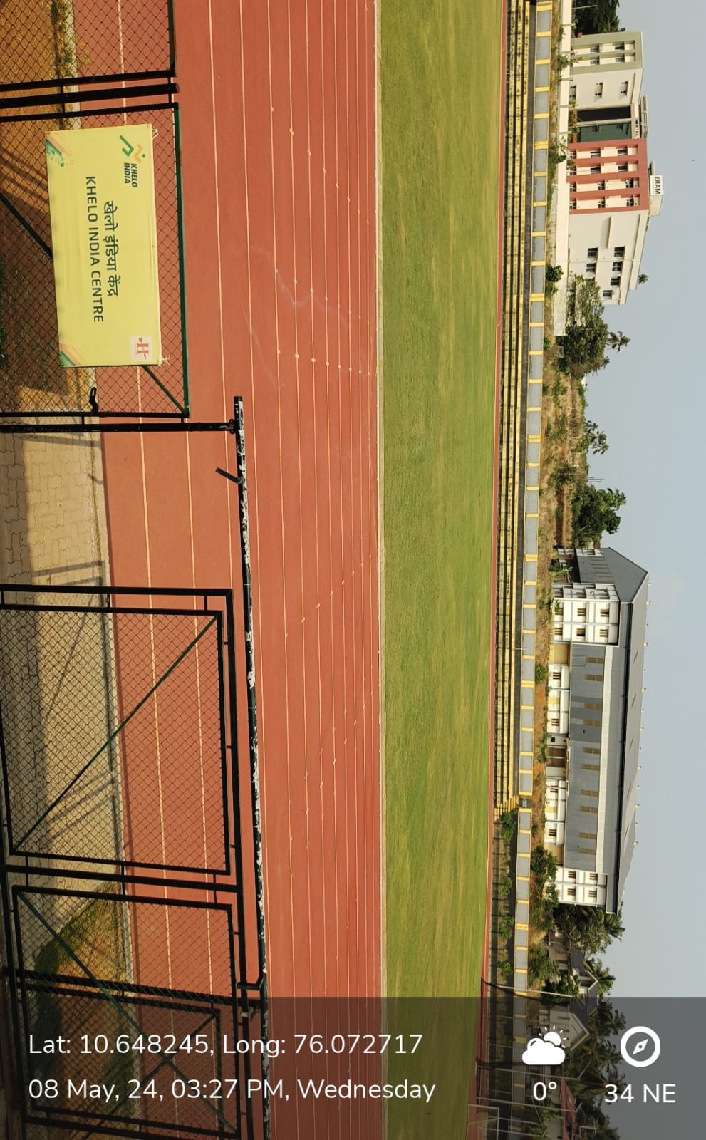 Synthetic Athletic Track at Government Higher Secondary School, Kunnamkulam, District Thrissur