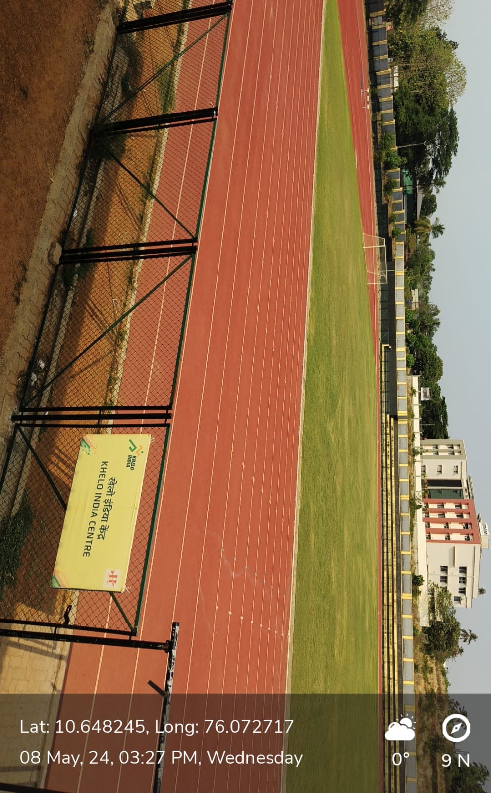 Synthetic Athletic Track at Government Higher Secondary School, Kunnamkulam, District Thrissur