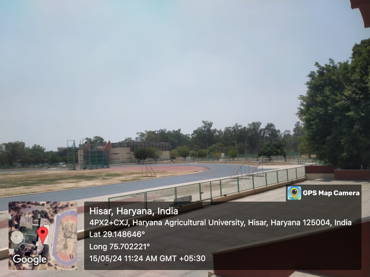 Replacement of Synthetic Athletic Track at Chaudhary Charan Singh Haryana Agriculture University