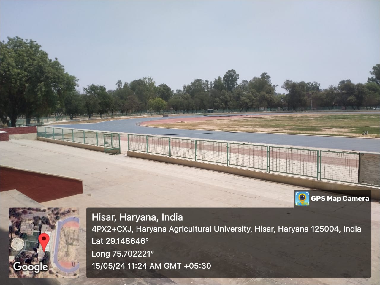 Replacement of Synthetic Athletic Track at Chaudhary Charan Singh Haryana Agriculture University