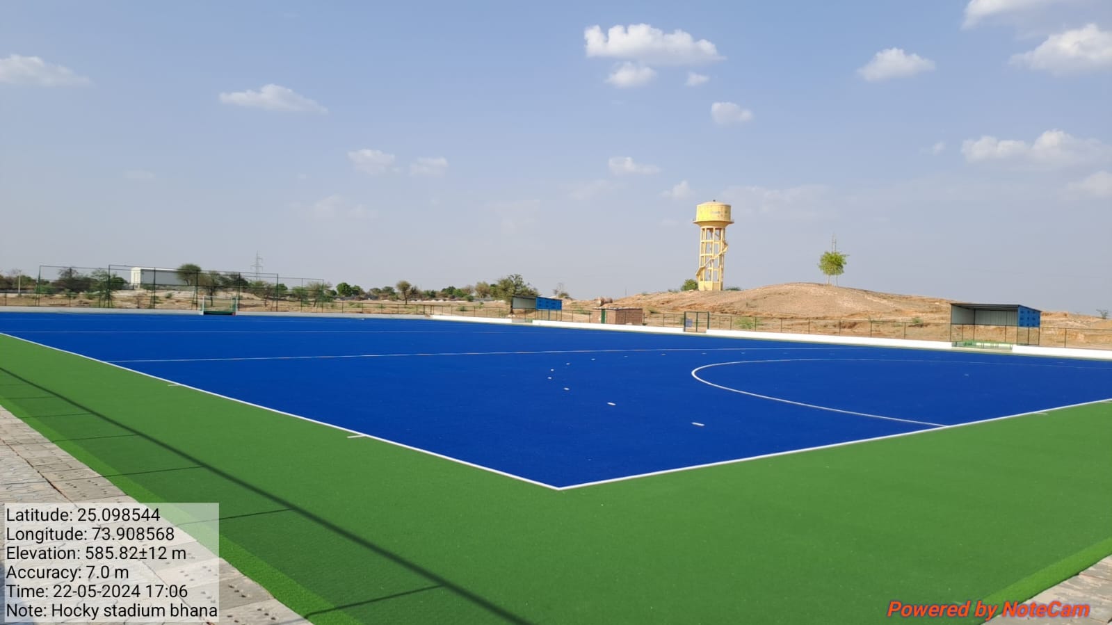 Laying of Synthetic Hockey Ground at District Rajsamand