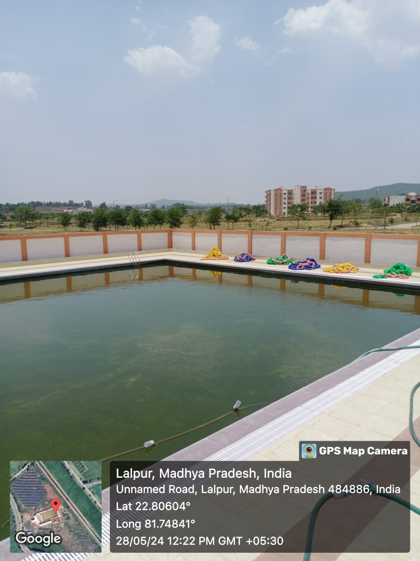 Construction of Swimming Pool at Indira Gandhi National tribal University (IGNTU), District Anuppur