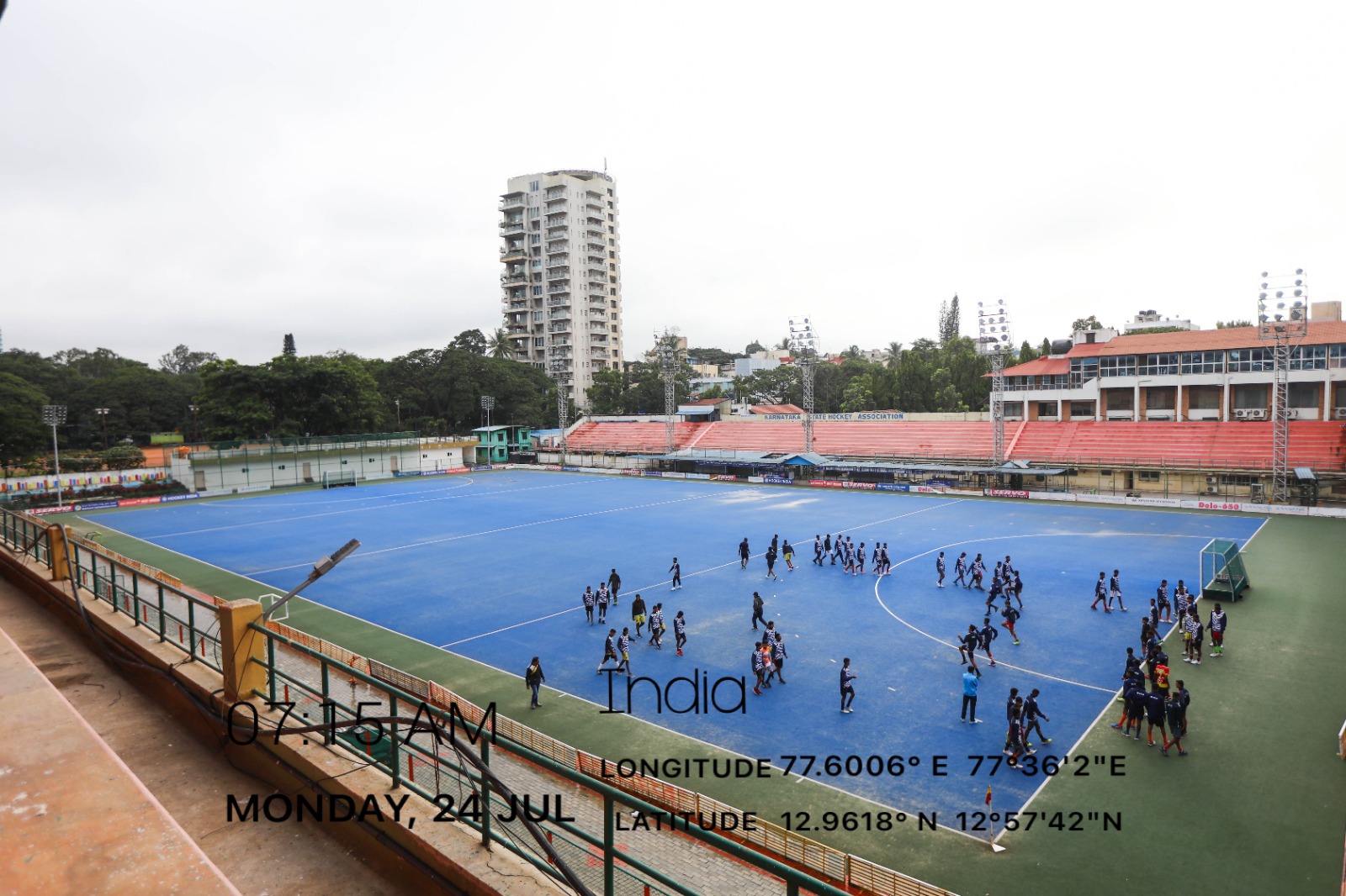 Upgrading of FOP in Hockey Stadium, Shantinagar, District Bengaluru