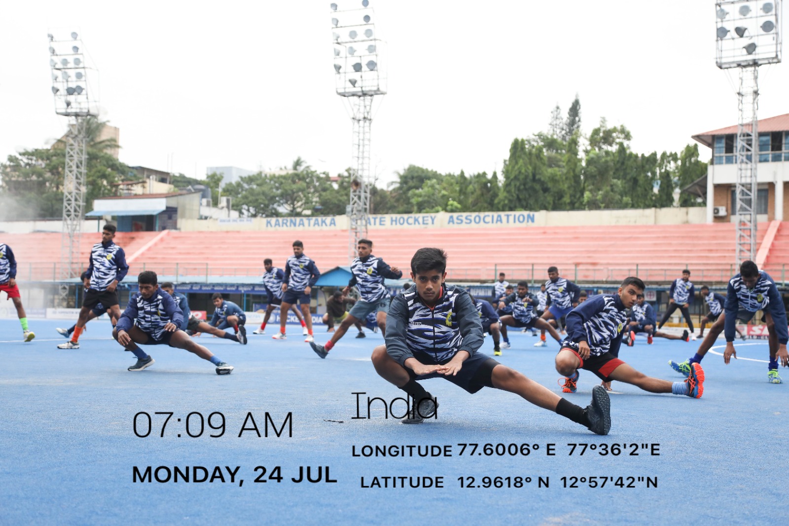 Upgrading of FOP in Hockey Stadium, Shantinagar, District Bengaluru