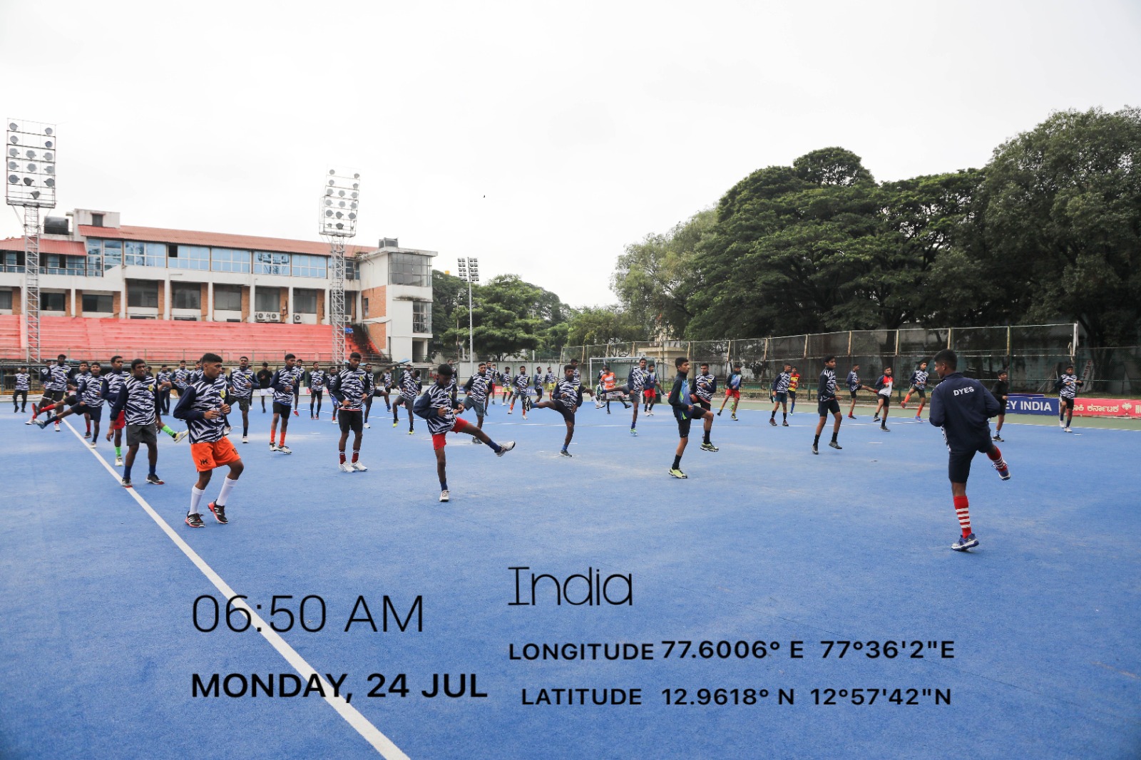 Upgrading of FOP in Hockey Stadium, Shantinagar, District Bengaluru