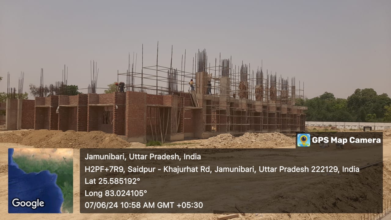 Construction of Multi-Purpose Hall for Indira Gandhi Stadium at District Jaunpur