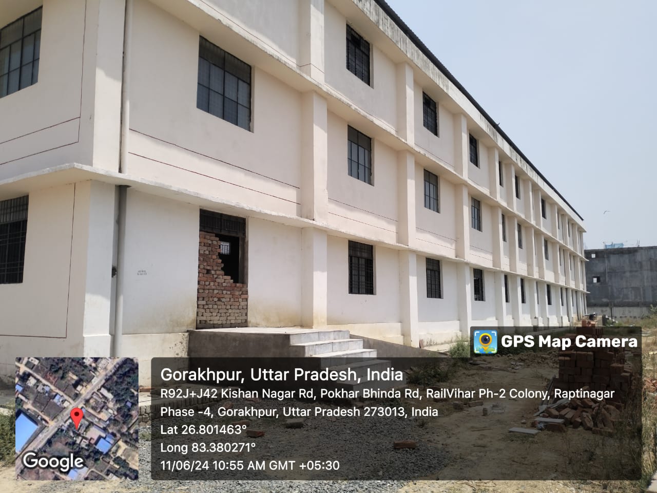 Construction of Multi-Purpose Hall at Beer Bahadur College at Gorakhpur