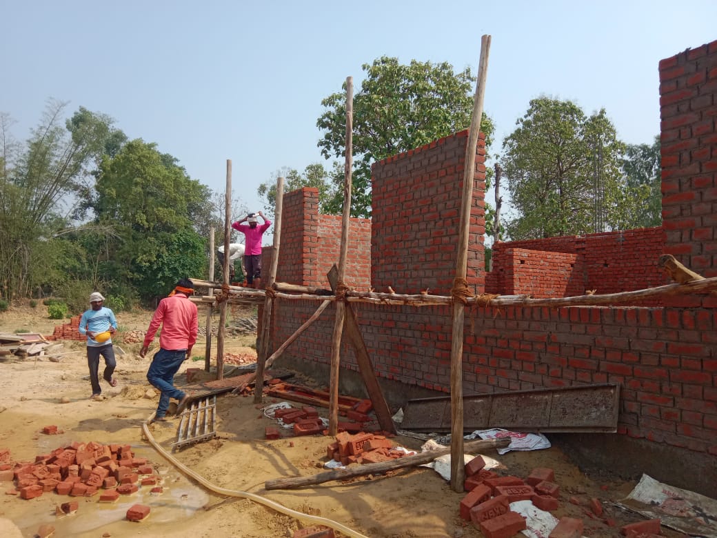 Construction of Multi-Purpose Hall at Jaitpur Police line road District Raebareli